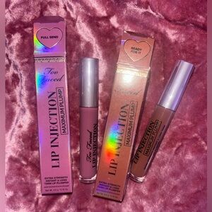 Too Faced Lip Injection Maximum Plump Lip Gloss  -Full send and ready for it new